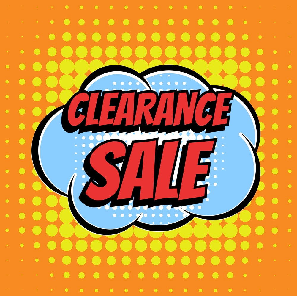 Clearance! - The Geek In Me