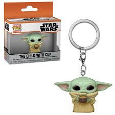 Grogu Funko Keychain - The Geek In Me